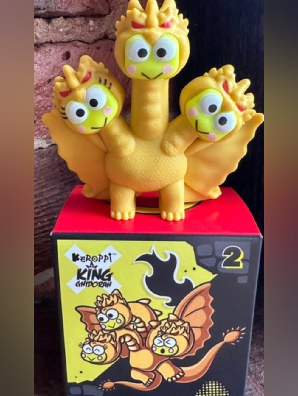 King Ghidorah Keroppi X Godzilla McDonald's Collectible (#2)